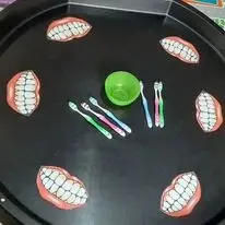 Visita del dentista guardería teletubbies